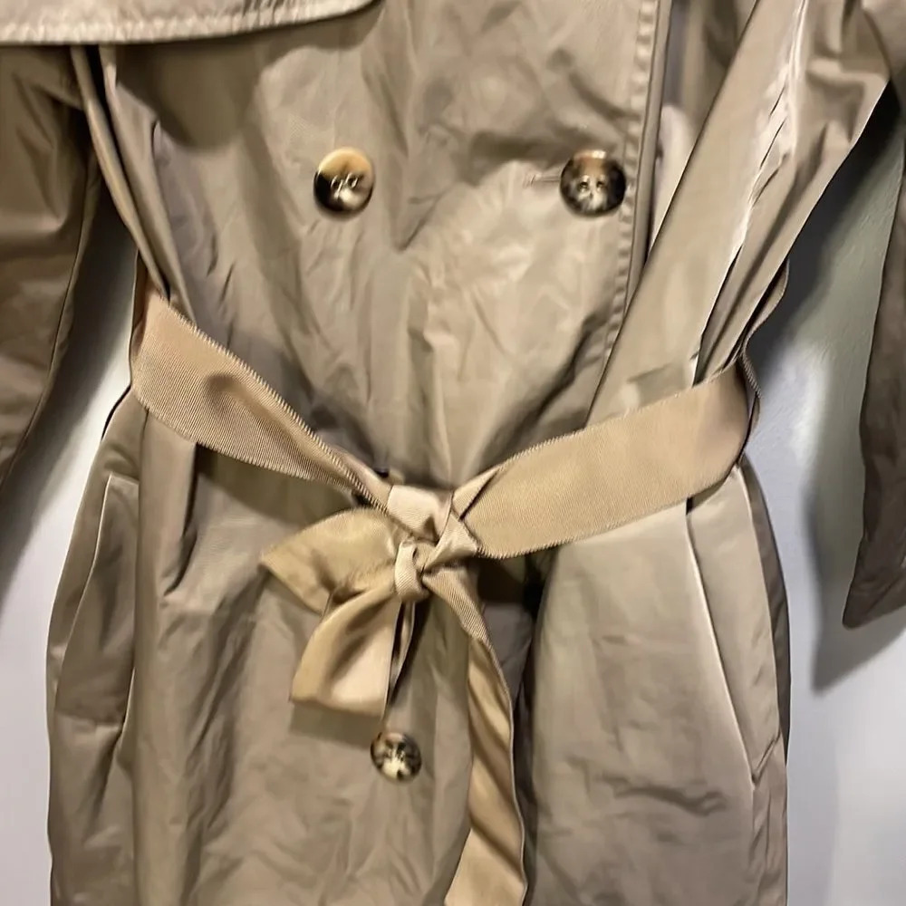 LANVIN woman’s light grey/brownish trench coat - Picture 3 of 14